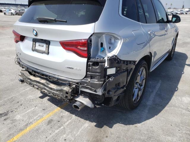 Photo 9 from auction – 2021 BMW X3 SDRIVE3 with VIN 5UXTY3C06M9E63430
