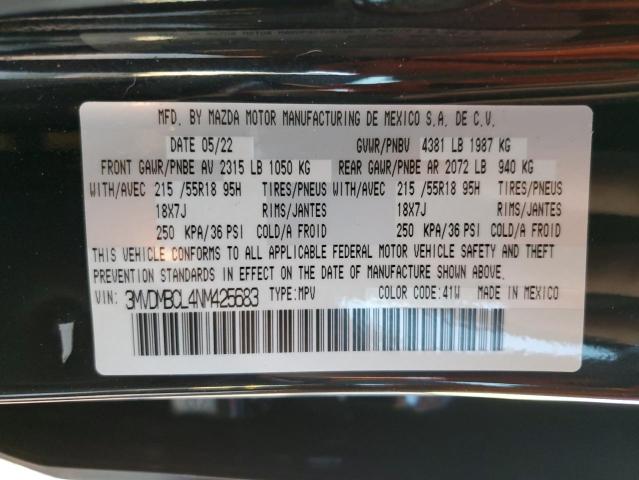 Photo 10 from auction – 2022 MAZDA CX-30 PREF with VIN 3MVDMBCL4NM425683