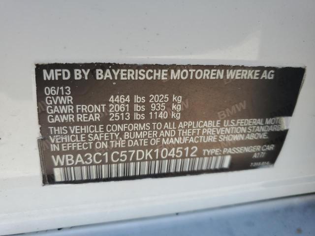 Photo 10 from auction – 2013 BMW 328 I SULE with VIN WBA3C1C57DK104512