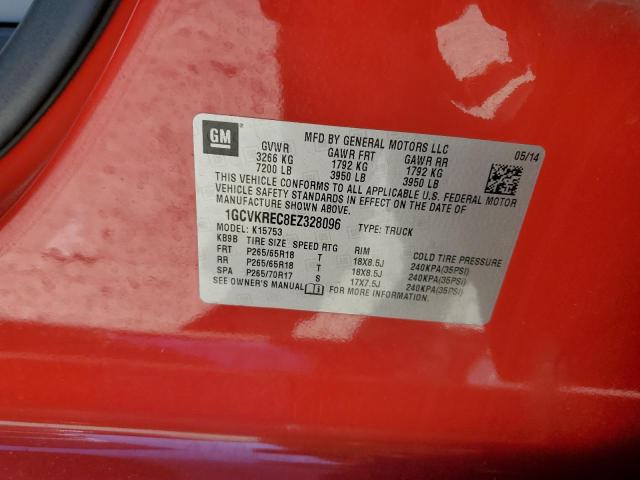 Photo 10 from auction – 2014 CHEVROLET SILVERADO with VIN 1GCVKREC8EZ328096