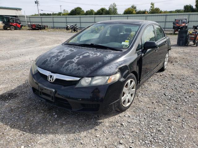Photo 2 from auction – 2010 HONDA CIVIC LX with VIN 2HGFA1F58AH577308