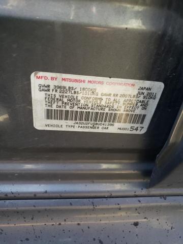 Photo 10 from auction – 2011 MITSUBISHI LANCER ES/ with VIN JA32U2FU5BU041396