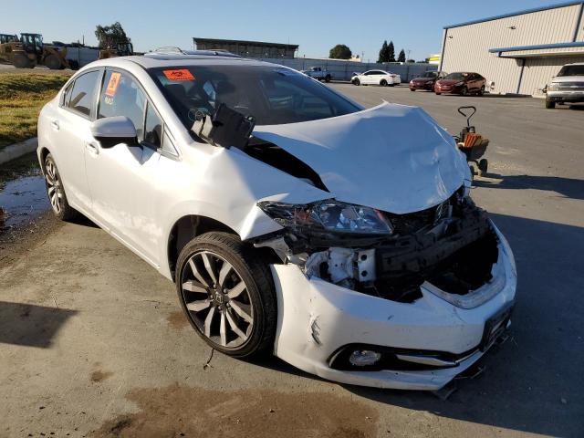 HONDA CIVIC EXL 2015 with VIN 19XFB2F96FE221155 - Photo from auction