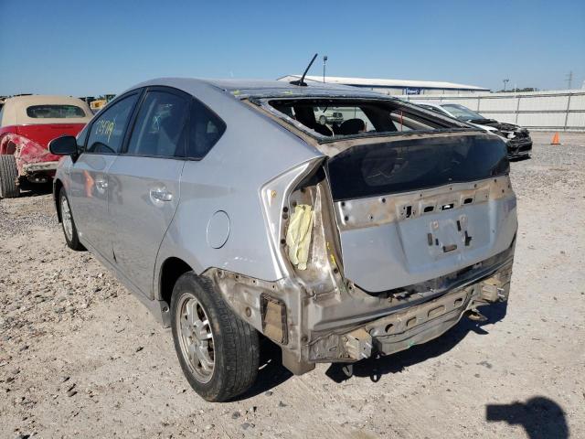 Photo 3 from auction – 2010 TOYOTA PRIUS with VIN JTDKN3DU5A0225816