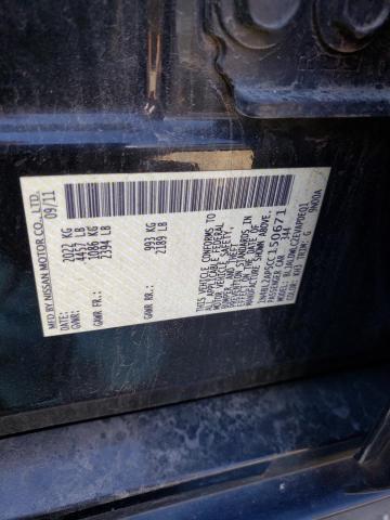 Photo 10 from auction – 2012 NISSAN ALTIMA SR with VIN 1N4BL2AP5CC150671