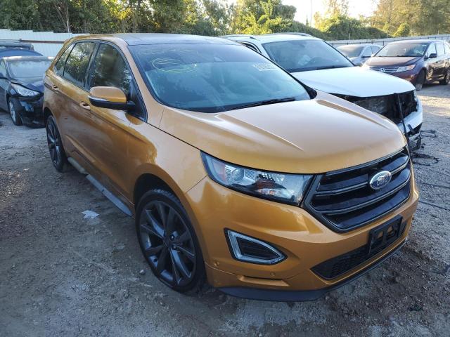 FORD EDGE SPORT 2015 with VIN 2FMTK3AP1FBC31321 - Photo from auction