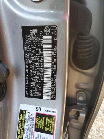 Photo 10 from auction – 2014 TOYOTA COROLLA L with VIN 2T1BURHE6EC133263
