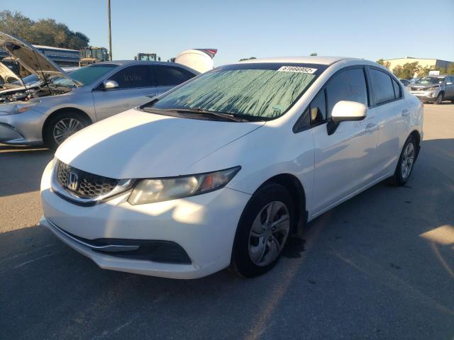 Photo 2 from auction – 2014 HONDA CIVIC LX with VIN 19XFB2F57EE085775