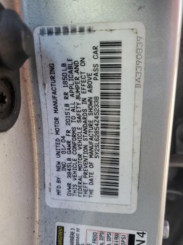 Photo 10 from auction – 2004 PONTIAC VIBE with VIN 5Y2SL62854Z452338