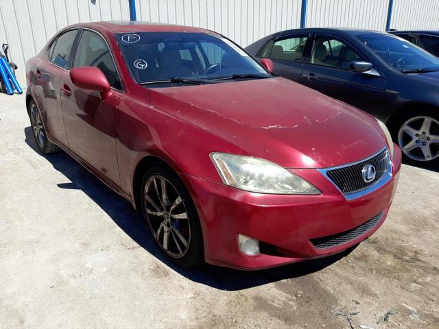 LEXUS IS 250 2008 with VIN JTHBK262685070185 - Photo from auction