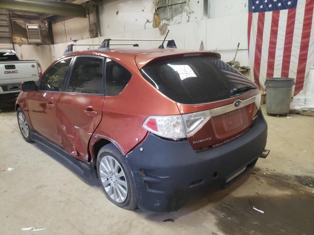 Photo 3 from auction – 2009 SUBARU IMPREZA 2. with VIN JF1GH60609H808738