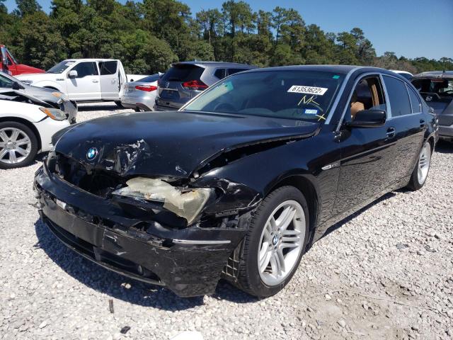 Photo 2 from auction – 2005 BMW 760 LI with VIN WBAGN83515DK11257