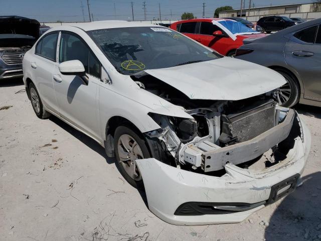 HONDA CIVIC LX 2014 with VIN 19XFB2F53EE032748 - Photo from auction