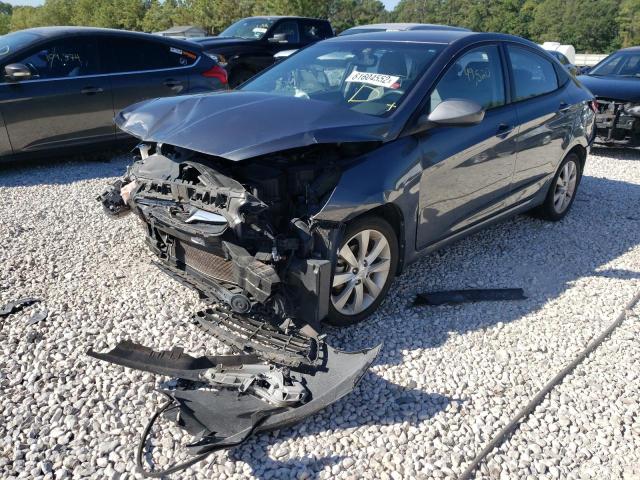 Photo 2 from auction – 2013 HYUNDAI ACCENT GLS with VIN KMHCU4AE2DU349271