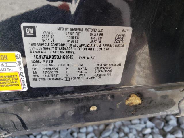 Photo 10 from auction – 2013 CHEVROLET TRAVERSE L with VIN 1GNKRLKD5DJ161645