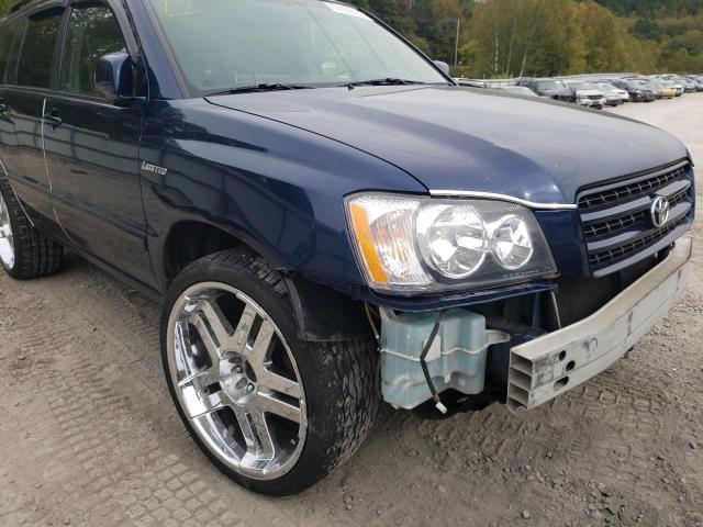 Photo 9 from auction – 2001 TOYOTA HIGHLANDER with VIN JTEHF21A410025467