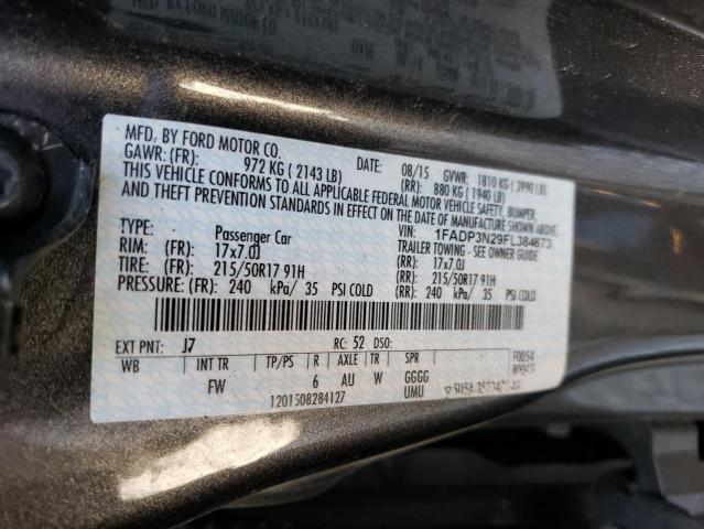 Photo 10 from auction – 2015 FORD FOCUS TITA with VIN 1FADP3N29FL384673