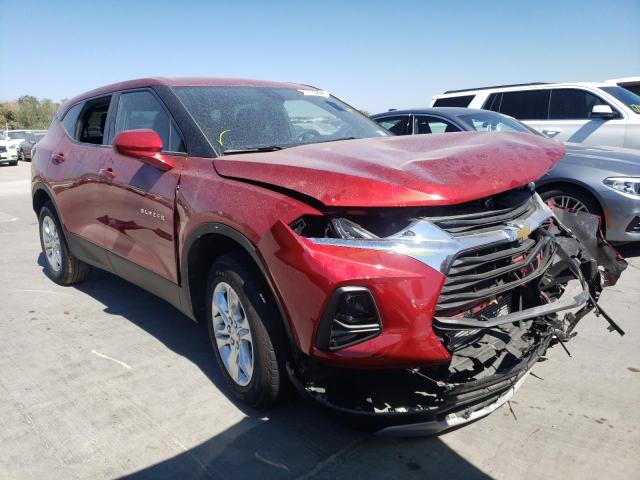 Photo 1 from auction – 2021 CHEVROLET BLAZER 2LT with VIN 3GNKBCR46MS587689