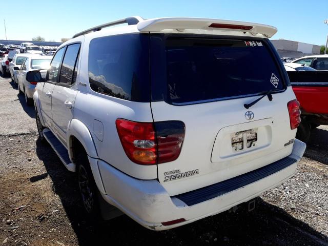 Photo 3 from auction – 2003 TOYOTA SEQUOIA LI with VIN 5TDZT38A13S192821