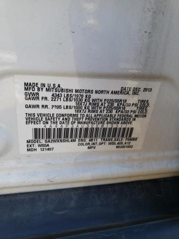 Photo 10 from auction – 2014 MITSUBISHI OUTLANDER with VIN 4A4AP3AU3EE019311