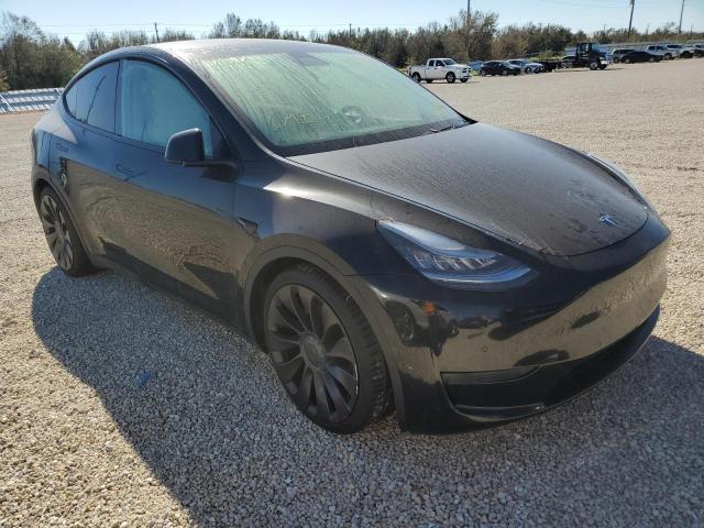 Photo 1 from auction – 2020 TESLA MODEL Y with VIN 5YJYGDEFXLF037310