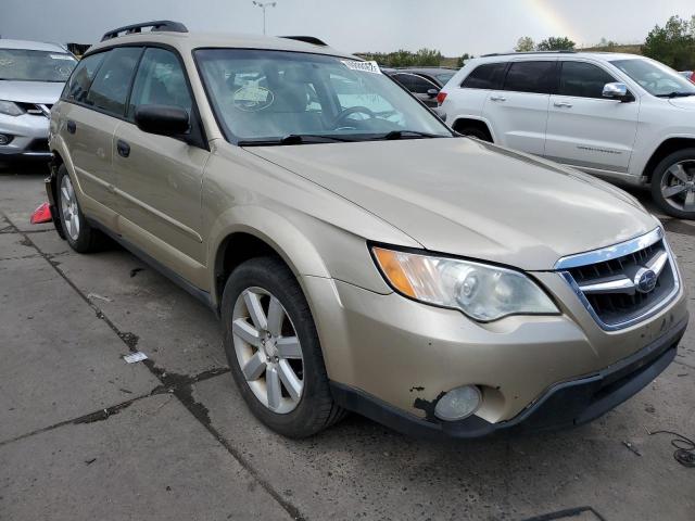 SUBARU OUTBACK 2. 2008 with VIN 4S4BP61C587307422 - Photo from auction