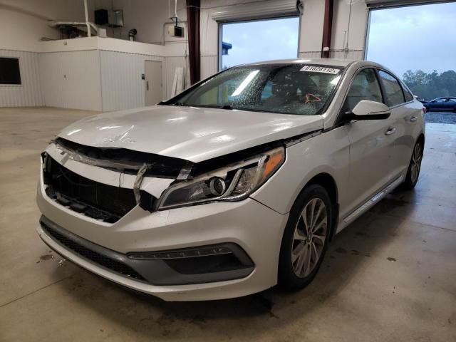 Photo 2 from auction – 2015 HYUNDAI SONATA SPO with VIN 5NPE34AF2FH195375