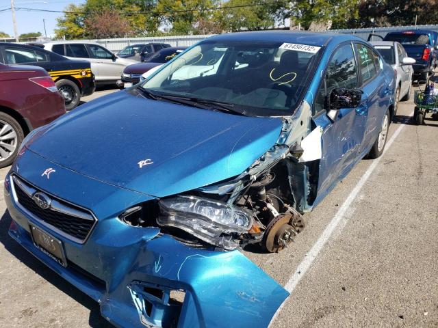 Photo 2 from auction – 2017 SUBARU IMPREZA PR with VIN 4S3GKAD63H3607050