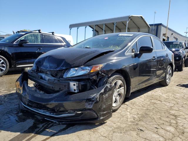 Photo 2 from auction – 2014 HONDA CIVIC LX with VIN 19XFB2F57EE007965
