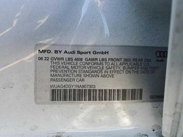 Photo 10 from auction – 2022 AUDI RS3 with VIN WUAG4DGY1NA907303