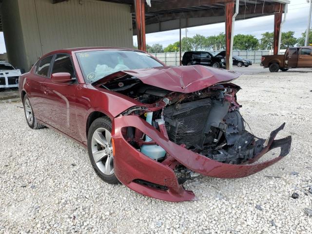 DODGE CHARGER SX 2018 with VIN 2C3CDXHG2JH134313 - Photo from auction