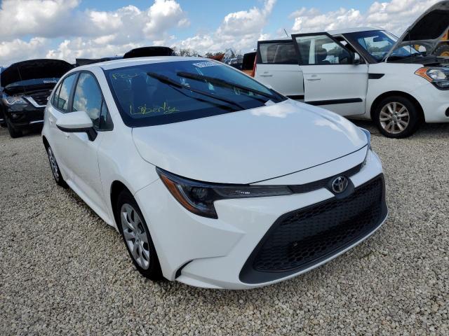 TOYOTA COROLLA LE 2021 with VIN 5YFEPMAEXMP174589 - Photo from auction