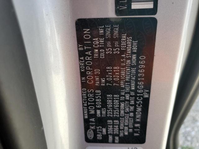 Photo 10 from auction – 2016 KIA SEDONA EX with VIN KNDMC5C16G6136960