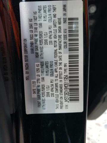 Photo 10 from auction – 2021 MAZDA CX-9 GRAND with VIN JM3TCBDY8M0511954