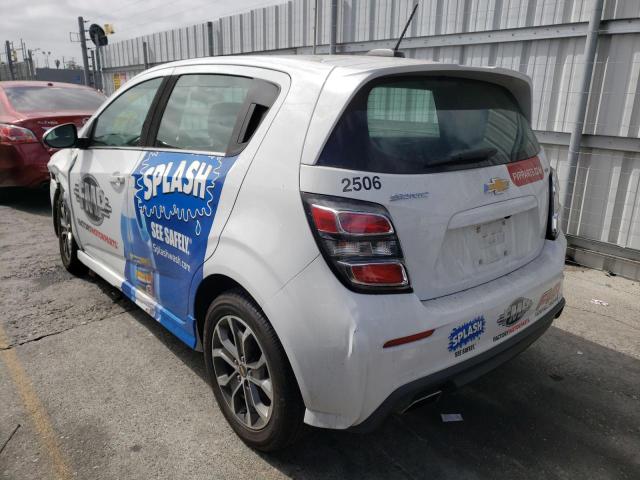 Photo 3 from auction – 2017 CHEVROLET SONIC LT with VIN 1G1JD6SG4H4108009