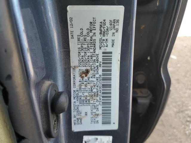 Photo 10 from auction – 2003 TOYOTA HIGHLANDER with VIN JTEHF21AX30123258