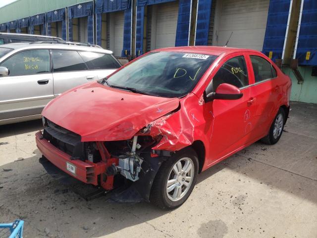 Photo 2 from auction – 2014 CHEVROLET SONIC LT with VIN 1G1JC5SH0E4159959