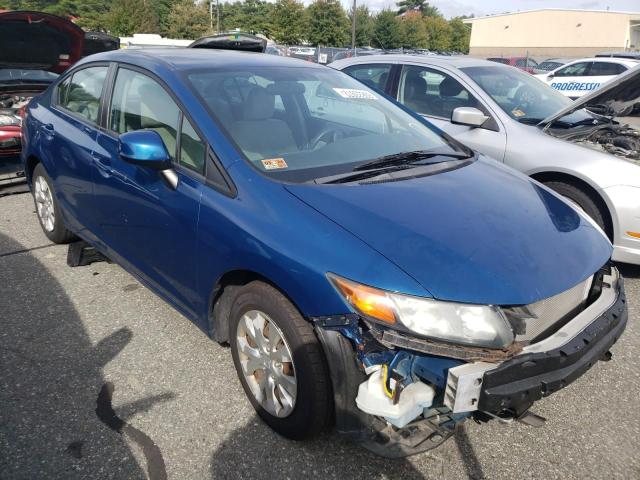 HONDA CIVIC LX 2012 with VIN 2HGFB2F58CH543147 - Photo from auction