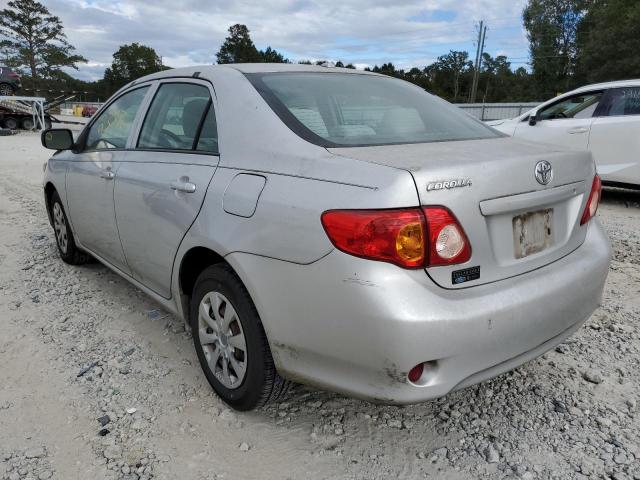 Photo 3 from auction – 2009 TOYOTA COROLLA BA with VIN 1NXBU40E99Z015453