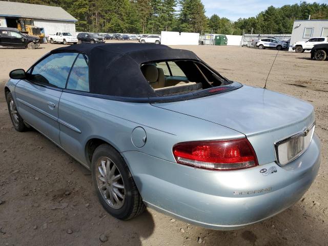 Photo 3 from auction – 2001 CHRYSLER SEBRING LI with VIN 1C3EL65U41N586464