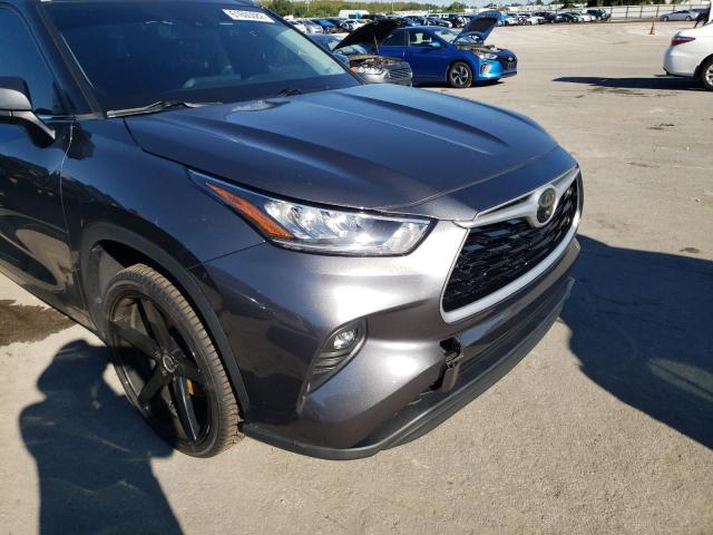 Photo 9 from auction – 2020 TOYOTA HIGHLANDER with VIN 5TDGZRAH4LS504887