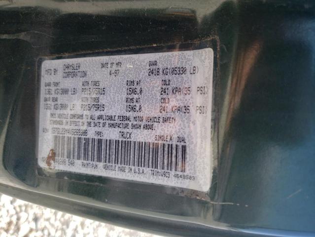 Photo 10 from auction – 1997 DODGE DAKOTA with VIN 1B7GL23Y4VS269388