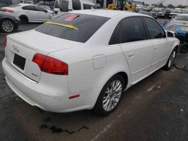 Photo 4 from auction – 2008 AUDI A4 2.0T with VIN WAUAF78E88A165597
