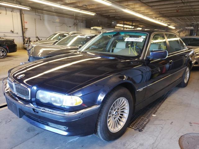 Photo 2 from auction – 2001 BMW 740 IL with VIN WBAGH83401DP23214