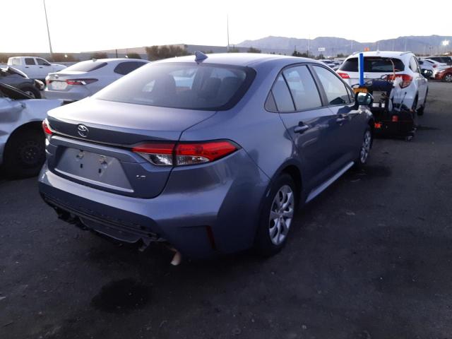 Photo 4 from auction – 2021 TOYOTA COROLLA LE with VIN 5YFEPMAE3MP167709
