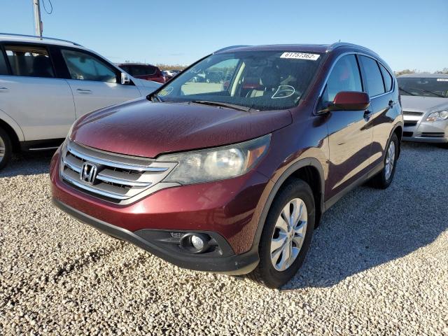 Photo 2 from auction – 2012 HONDA CR-V EXL with VIN 5J6RM3H7XCL014239