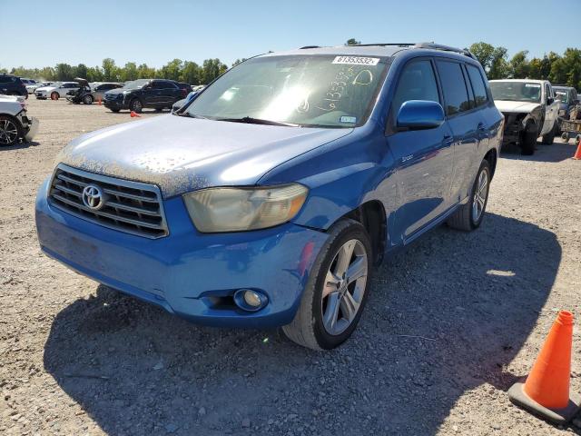 Photo 2 from auction – 2008 TOYOTA HIGHLANDER with VIN JTEES43A182014271