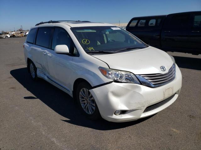 TOYOTA SIENNA XLE 2015 with VIN 5TDYK3DC4FS667887 - Photo from auction