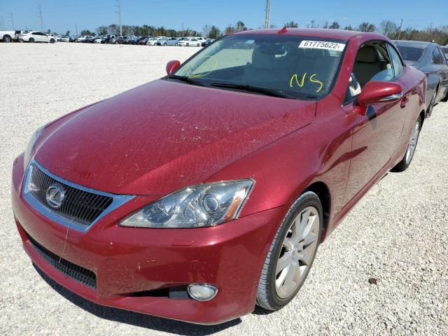 Photo 2 from auction – 2010 LEXUS IS 250 with VIN JTHFF2C27A2506897