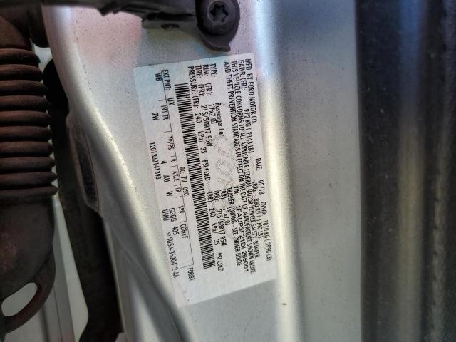 Photo 10 from auction – 2013 FORD FOCUS SE with VIN 1FADP3F21DL266001